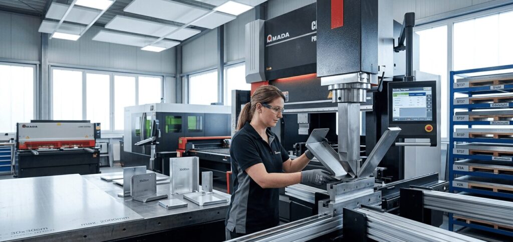 Blechbearbeitung & Abkanttechnik - Calim Metallbau