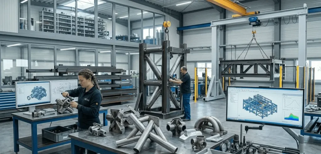 Stahlbau bei Calim Metallbau
